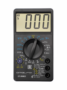 Мультиметр цифровой тестер тока и напряжения Орбита OT-INM23
